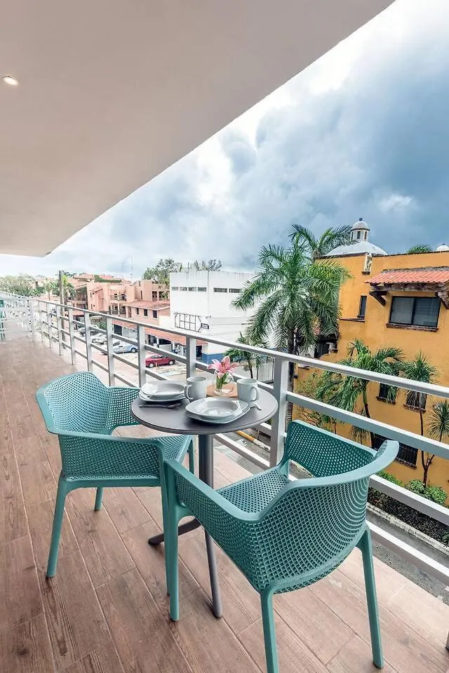 Luxury Condo, Private Room, 150Mb Wifi, Ac, Gym Playa del Carmen Semesterbostad